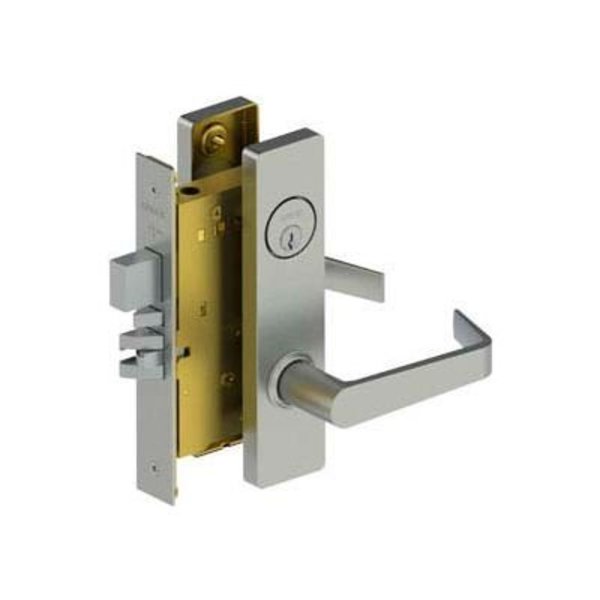 Hager Companies 3880 Grade 1 Mortise Lock - Storeroom Esc Us26d Wtn Full6 Scc Kd 3880E26D000WACD